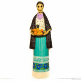 Catrina Purepecha with fruits basket