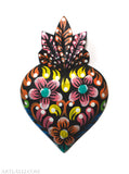 Wood Miracles Heart Decorated