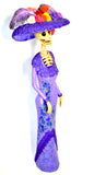 Catrina Medium Purple and Light Purple Dress