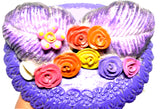 Catrina Medium Purple and Light Purple Dress