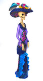 Catrina Medium Purple and Light Purple Dress