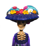 Catrina Medium Purple and Light Purple Dress
