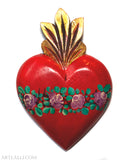 Wood Miracles Heart Oil Red