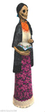 Catrina Purepecha With Tortillas Basket