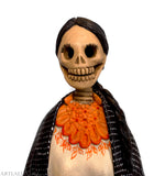 Catrina Purepecha With Tortillas Basket